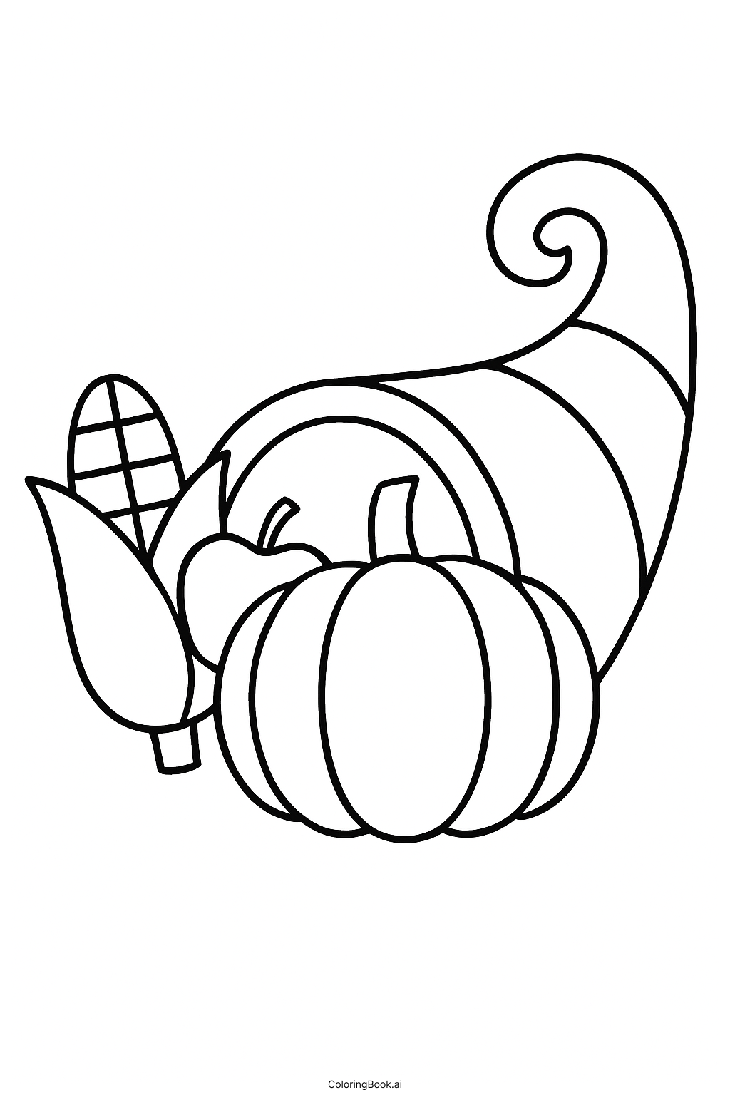  Trang tô màu My First Cornucopia 