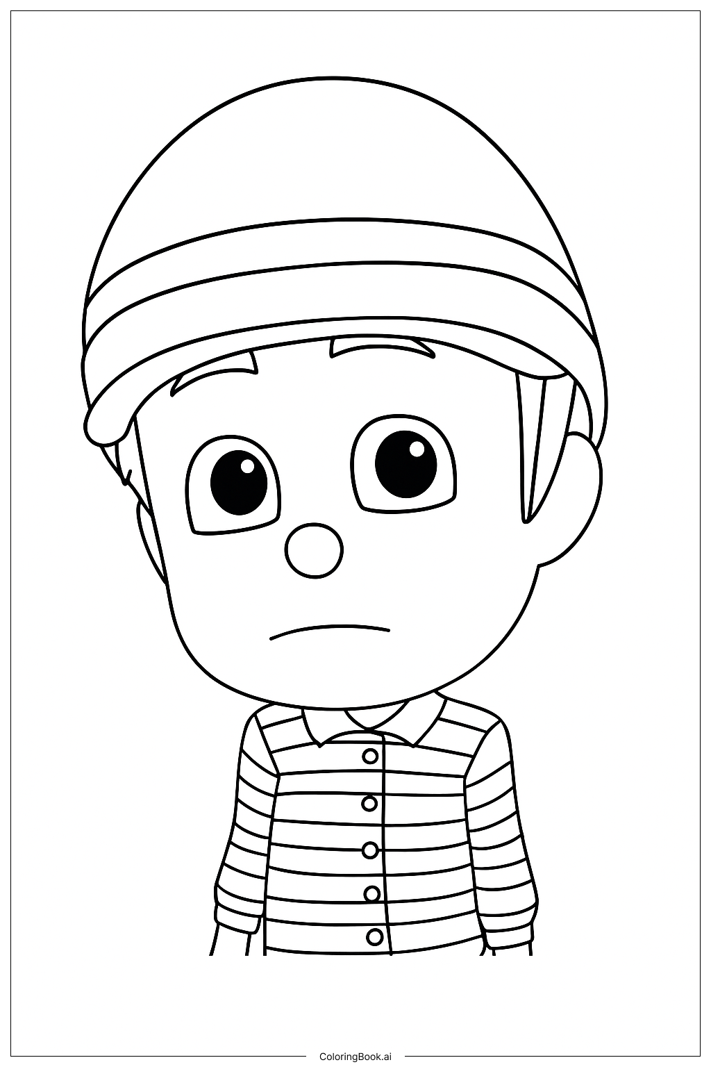 Página para colorir de Tommy