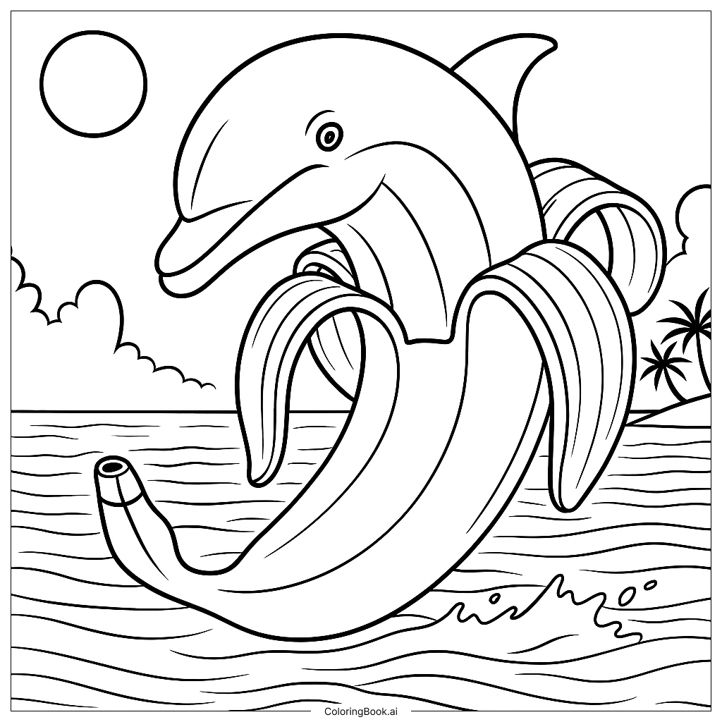  Bananita Dolfinita Coloring Page 