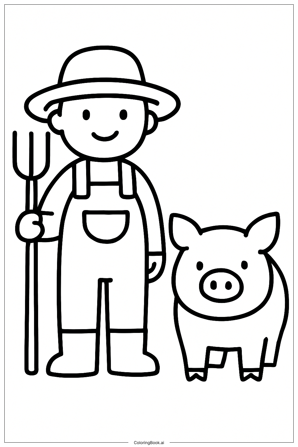 Page de coloriage Agent de circulation communautaire avec panneau stop (PDF  \u0026 PNG imprimables gratuitement), image size:1024x1536