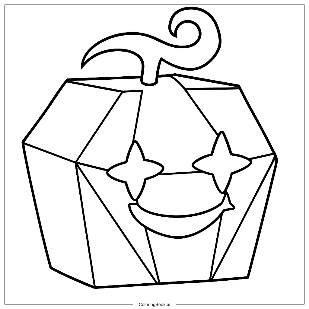 Diamond Coloring Page