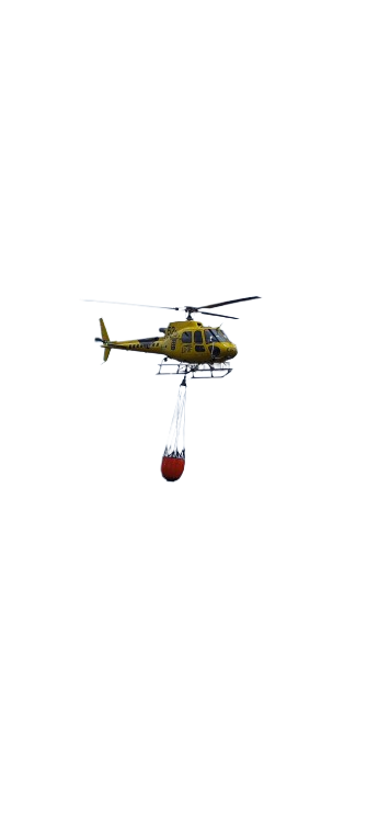 Hubschrauber im Einsatz: Eine Mutige Rettungsmission mit einem Luftwasserabwurf!