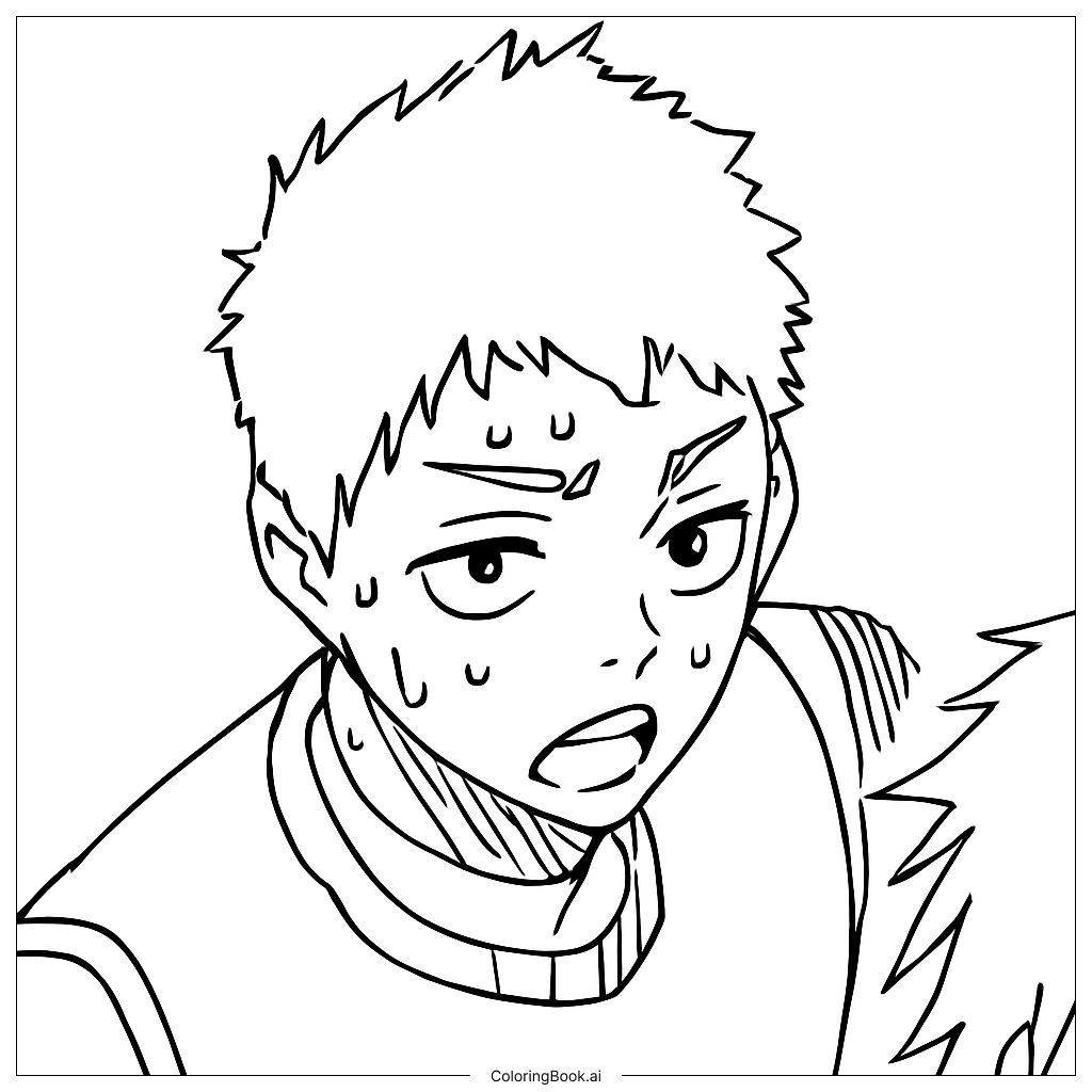 Rikiya Hohai填色页