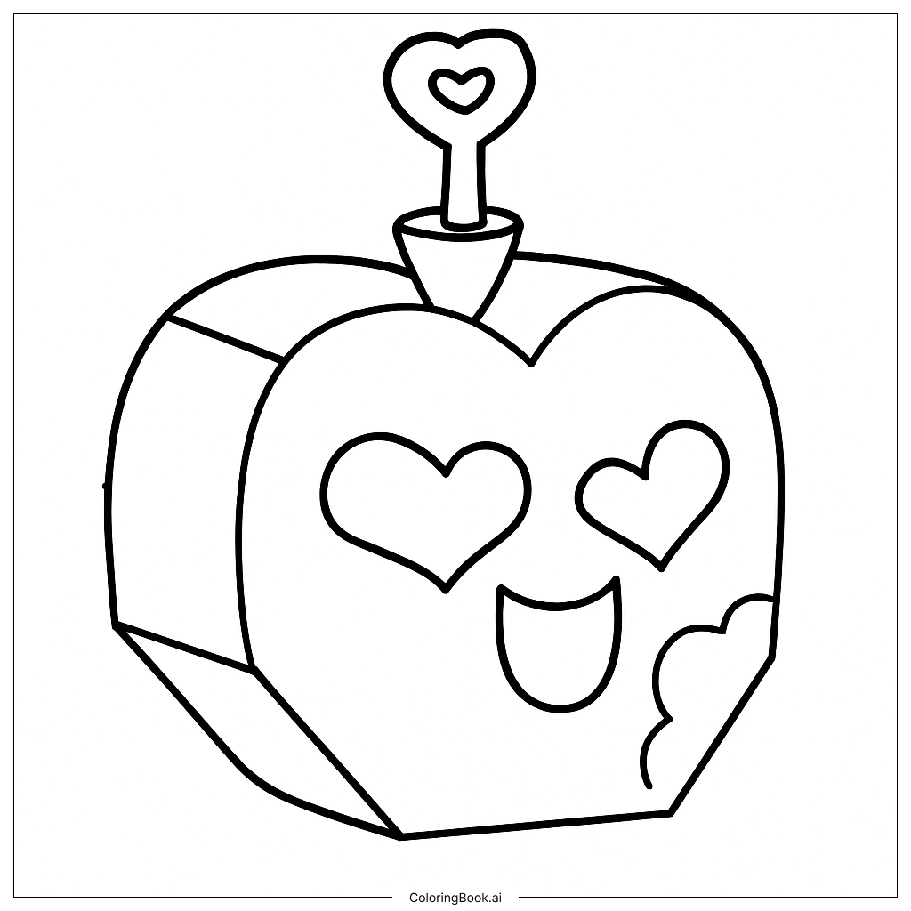 Love Coloring Page