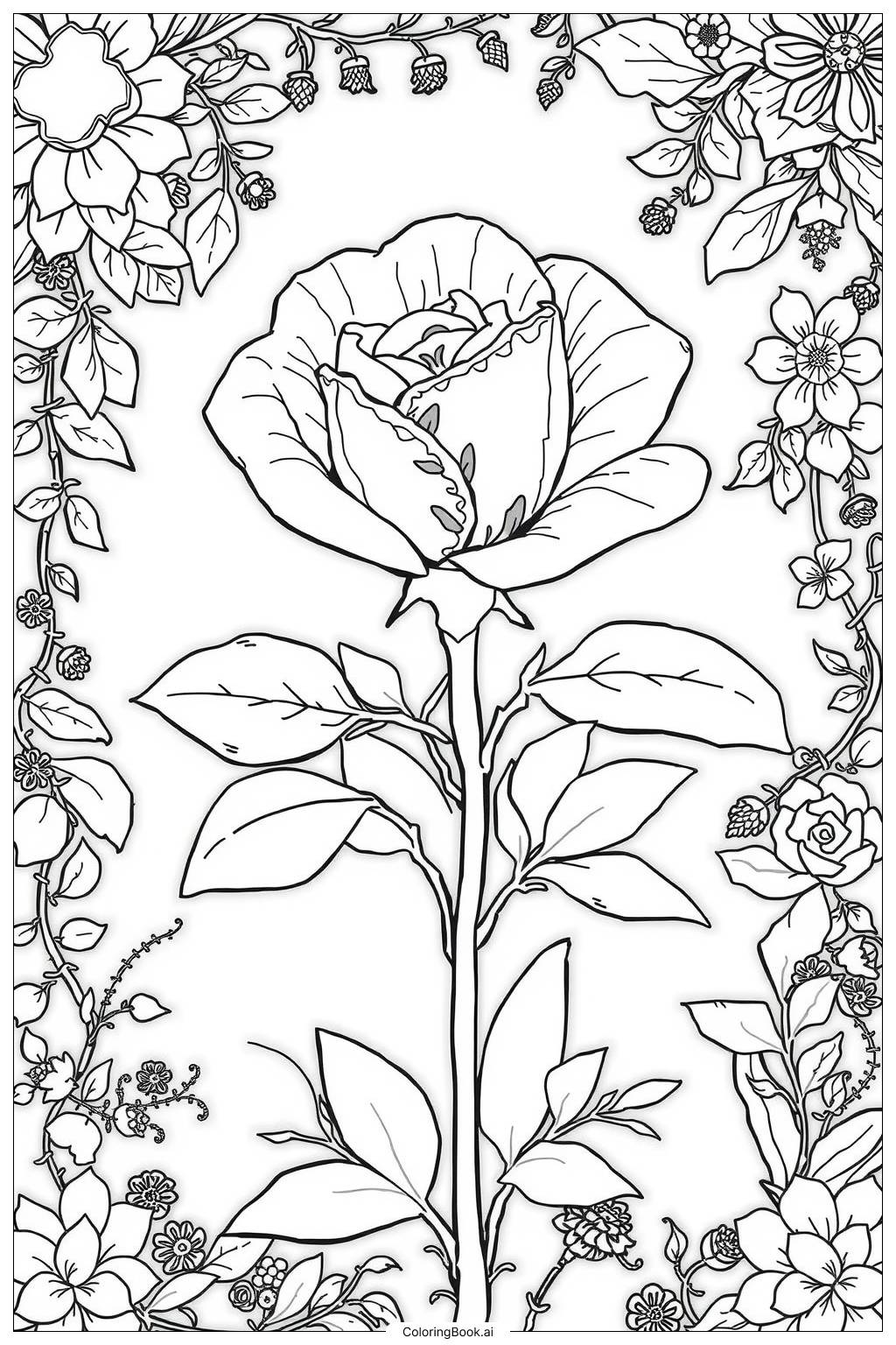 Rose Cherokee Clipartmag Drawing Coloring Sketch Coloring Page