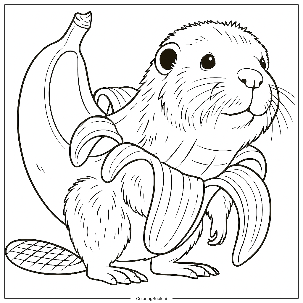  Bobrelli Bananelli Coloring Page 
