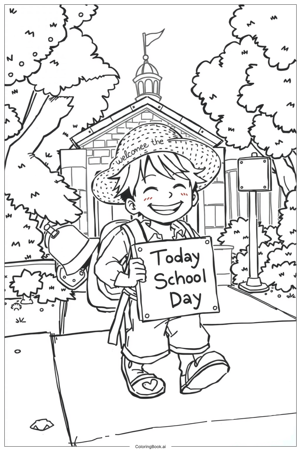 ワンピースの塗り絵11枚（無料PDF・PNG配布）