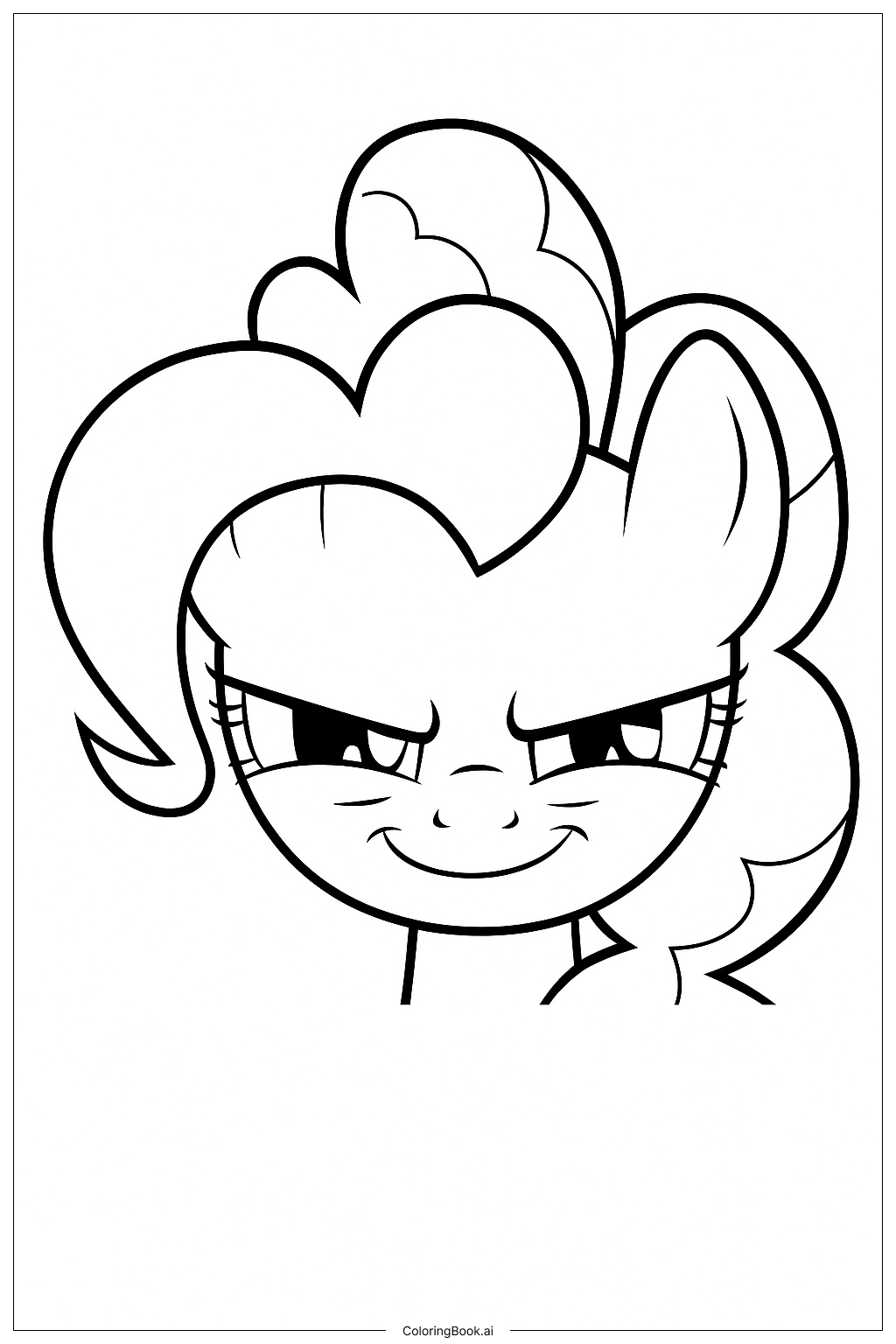  Trang tô màu Pinkie Pie Chi Tiết 
