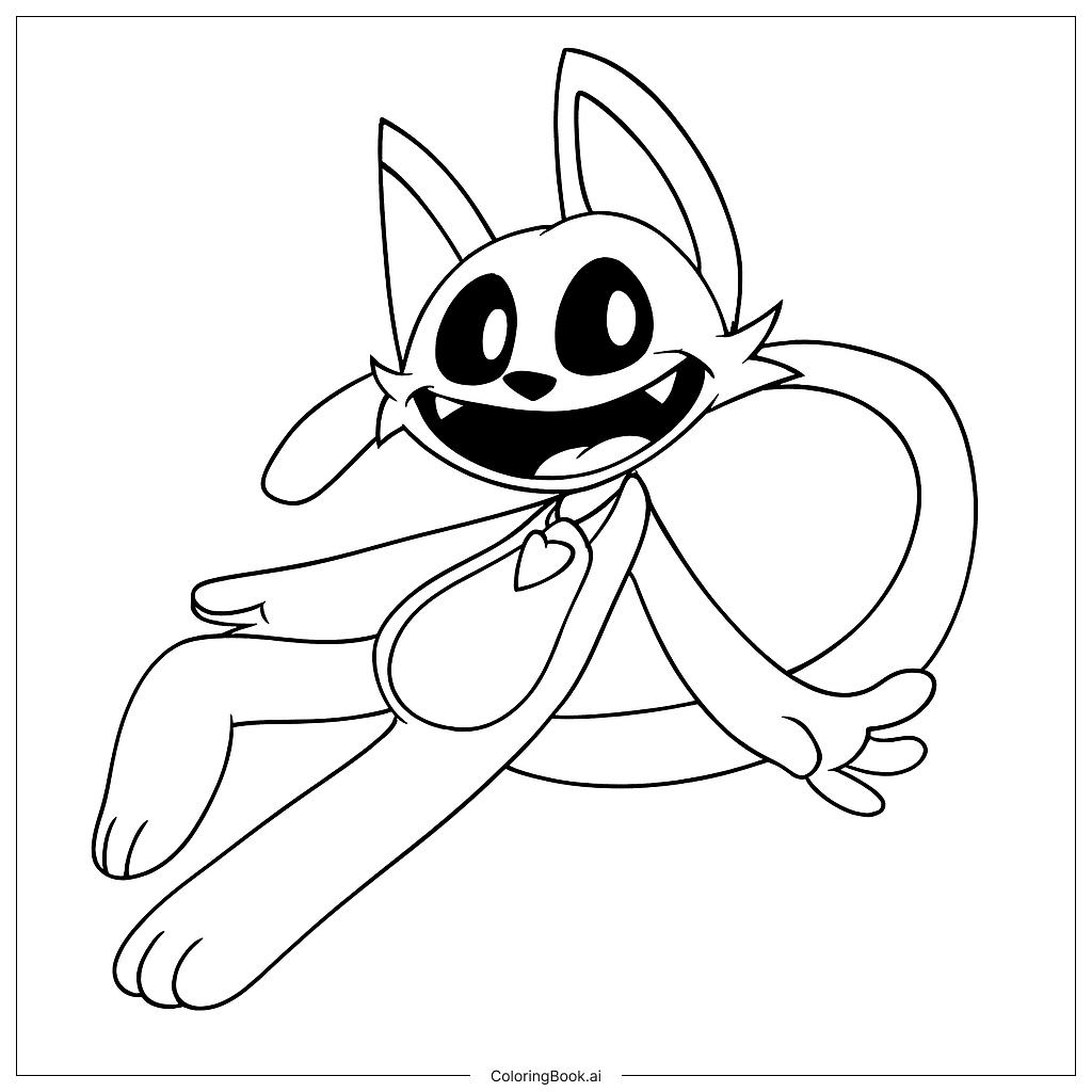 Página para colorir de HartiCat