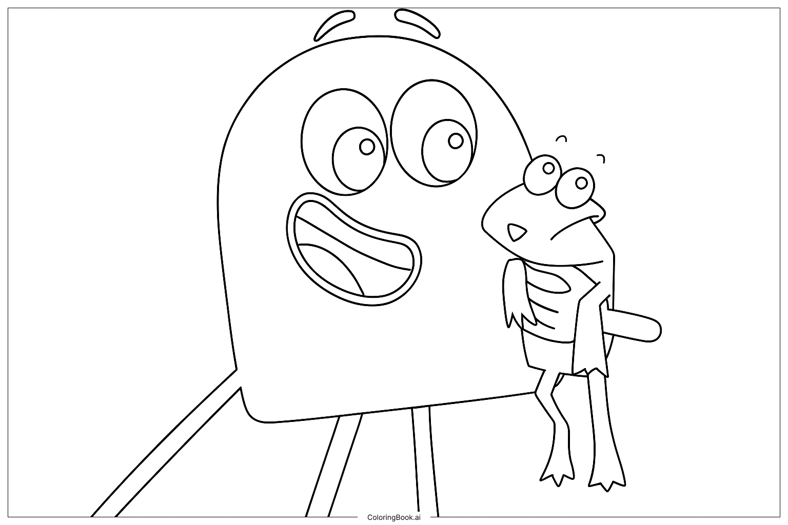  Green Coloring Page 