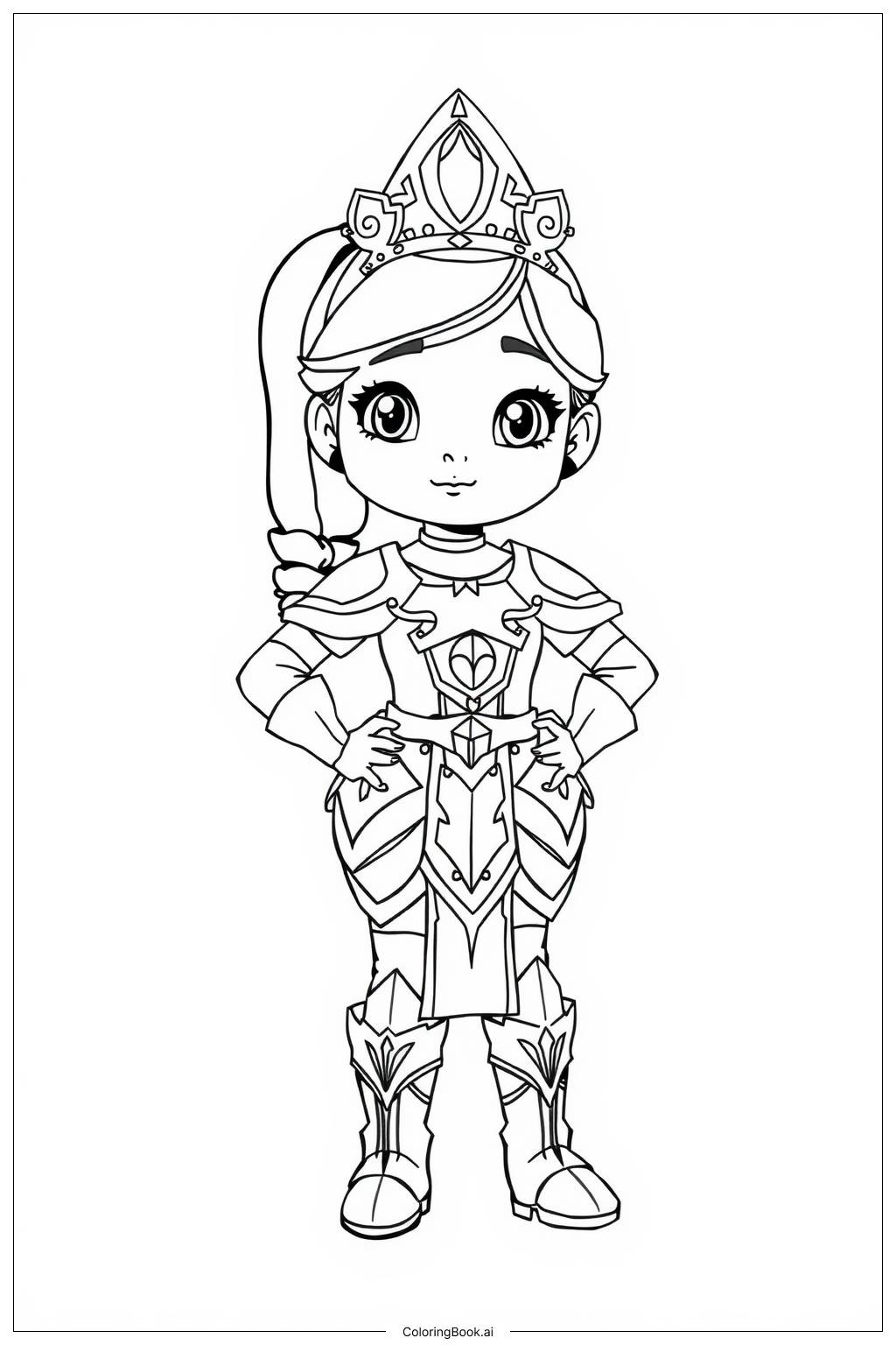  Nella the Princess Knight's Epic Challenge Coloring Page 