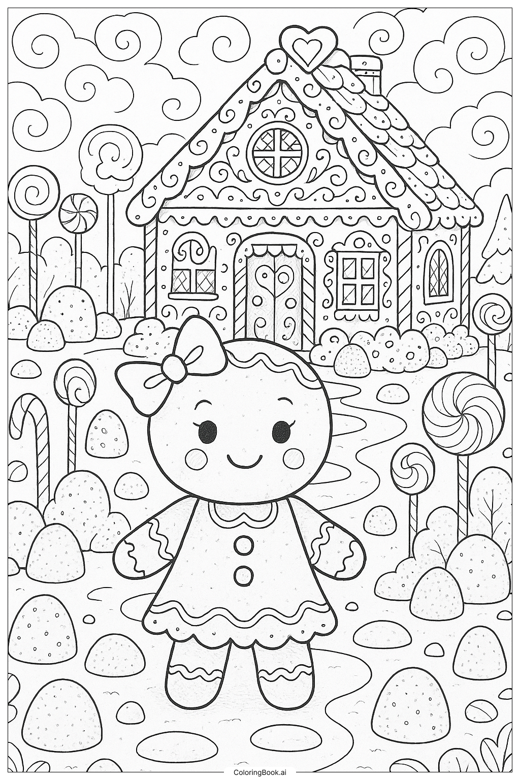 キャンディハウスのジンジャーブレッドガール