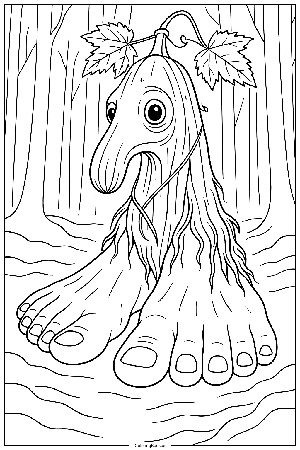  Tric Trac Baraboom Walking Coloring Page 