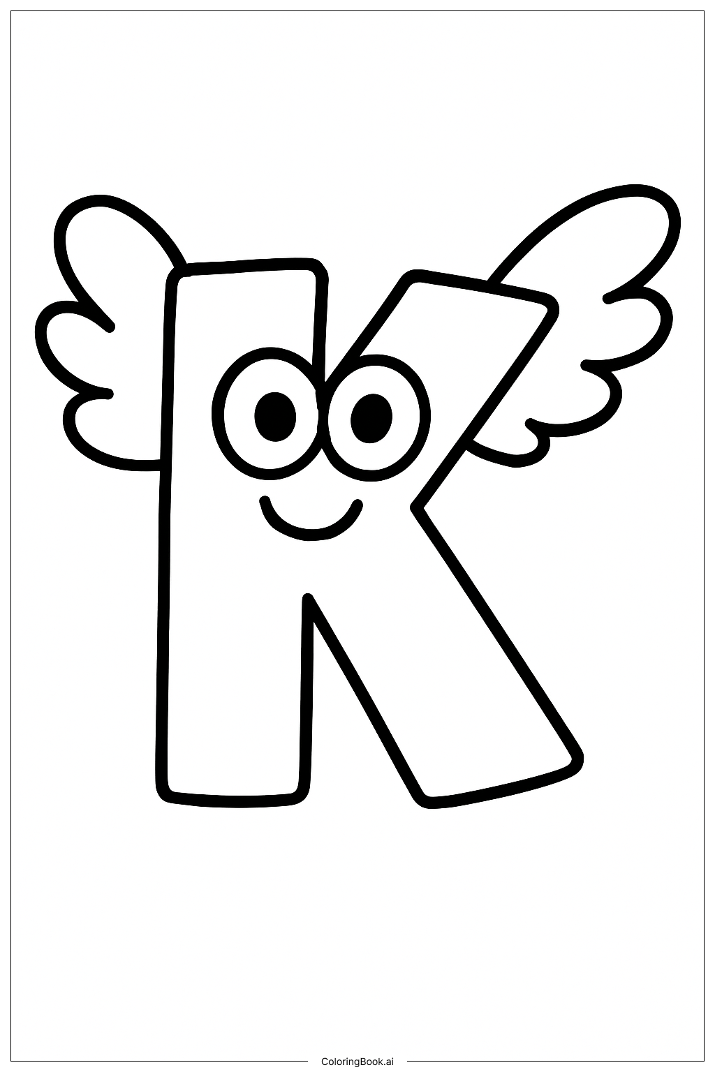 Alphabet Lore Ausmalseite