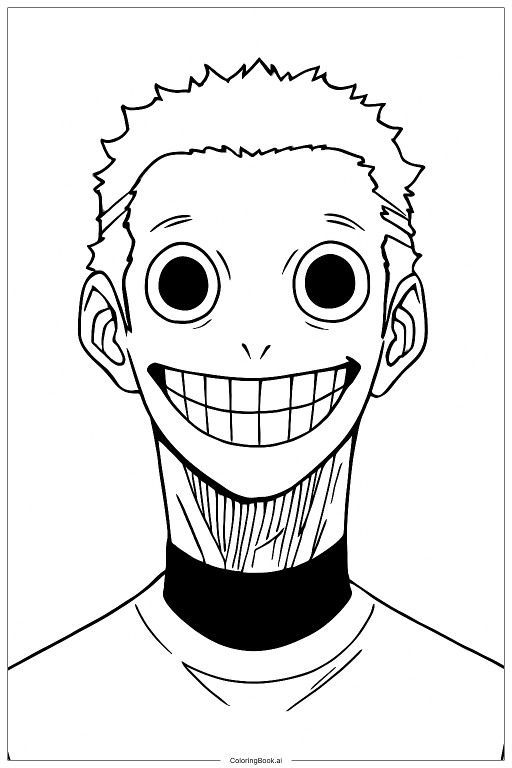 Keisuke Wanima填色页
