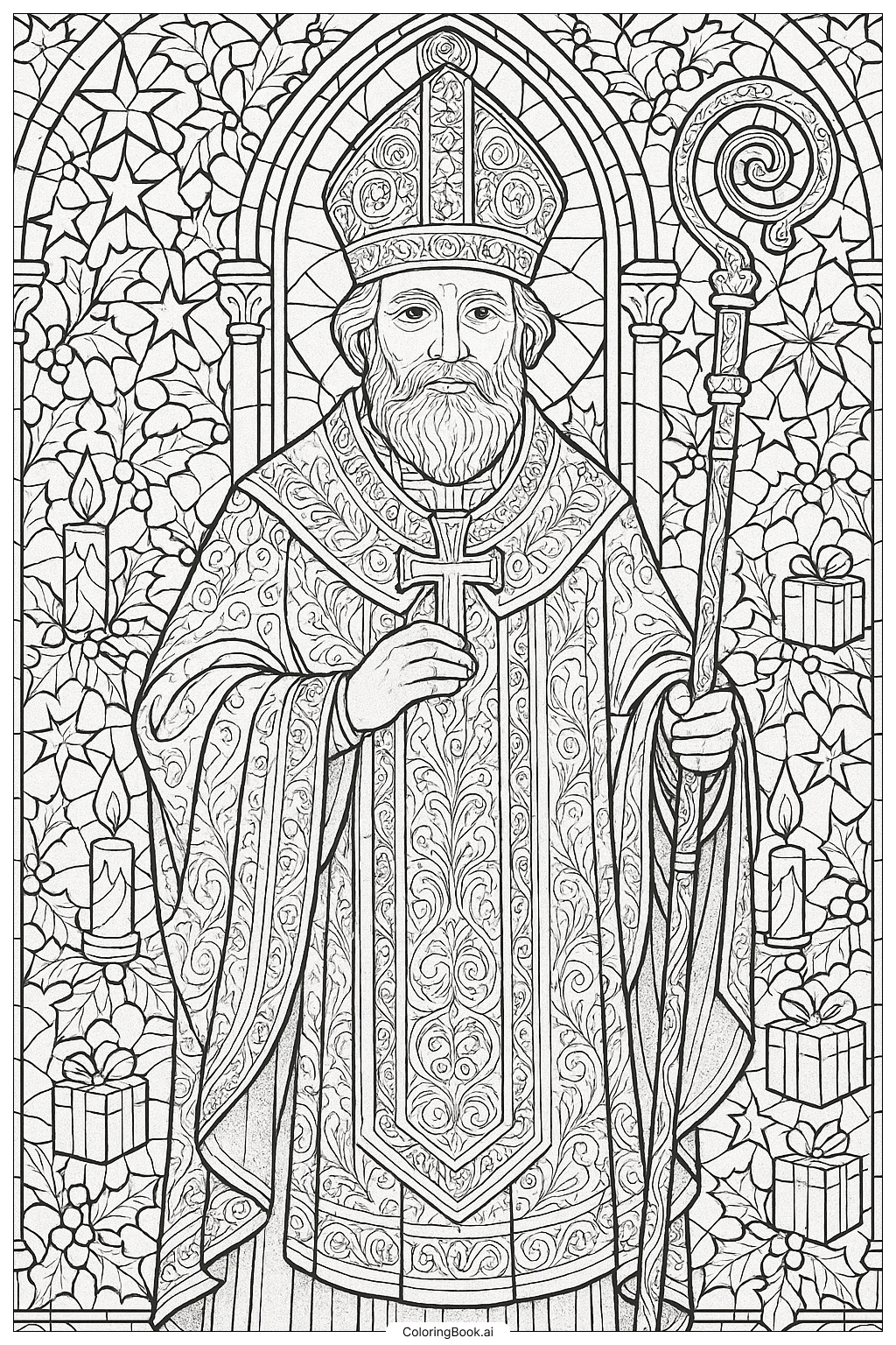 주교 복장의 성 니콜라스