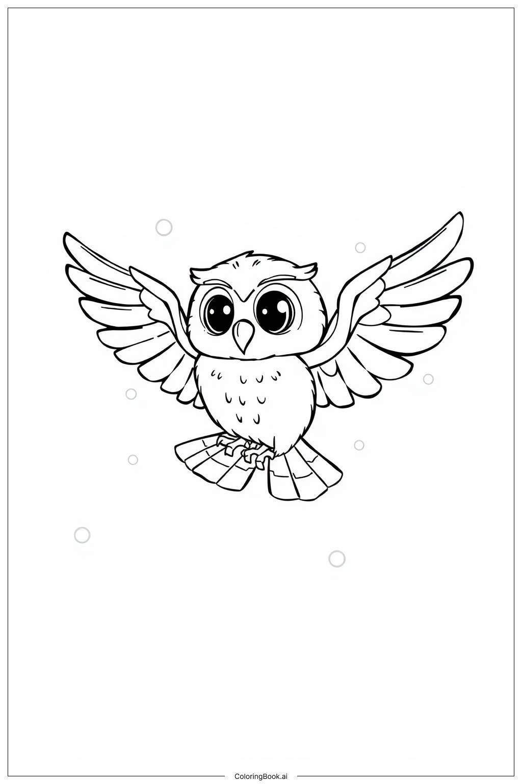  Harry Potter Owl Post Coloring Page 