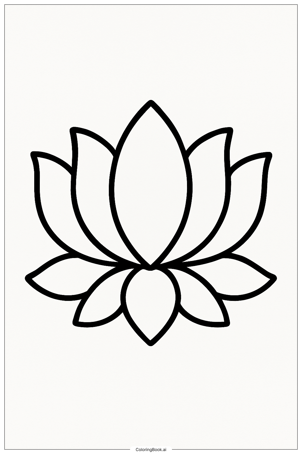 Diwali Lotusblume Ausmalseite