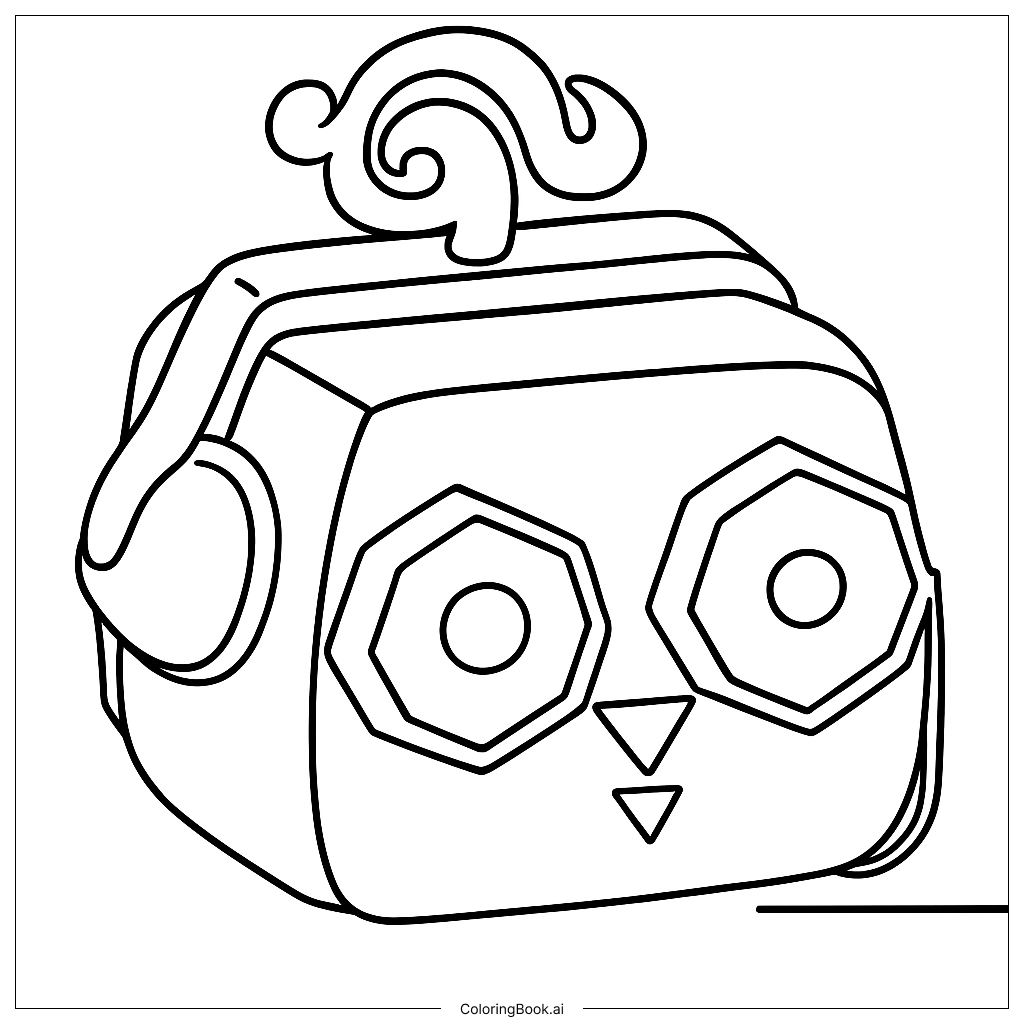 Sound Coloring Page