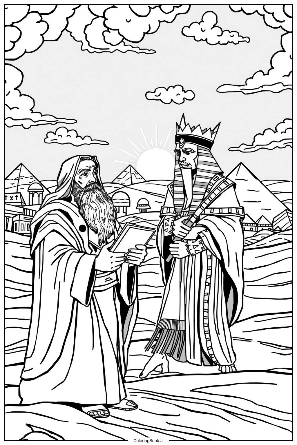  Bible Stories Shared at Family Gatherings Coloring Page 