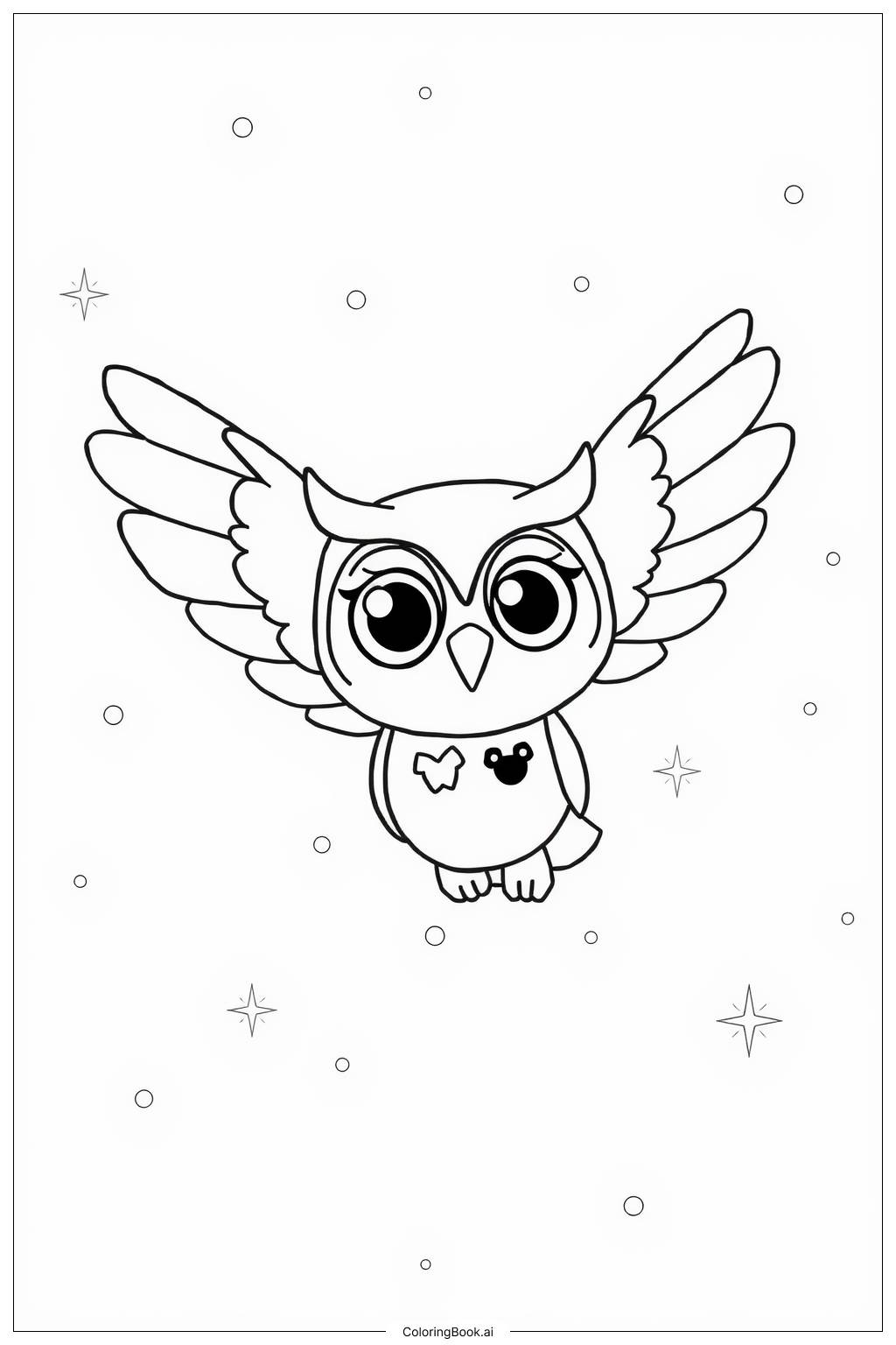  Owlette Night Flight Coloring Page 