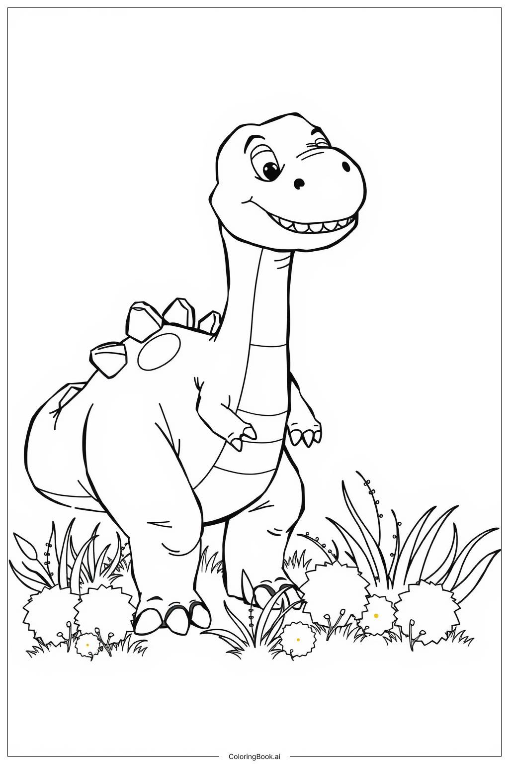  Jurassic World Giganotosaurus Roaming Coloring Page 