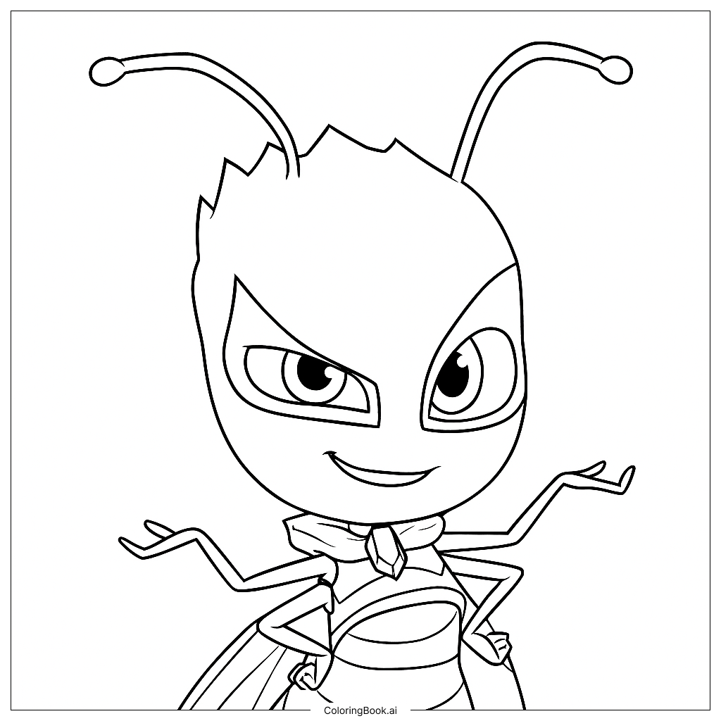 Página para colorir de Motsuki