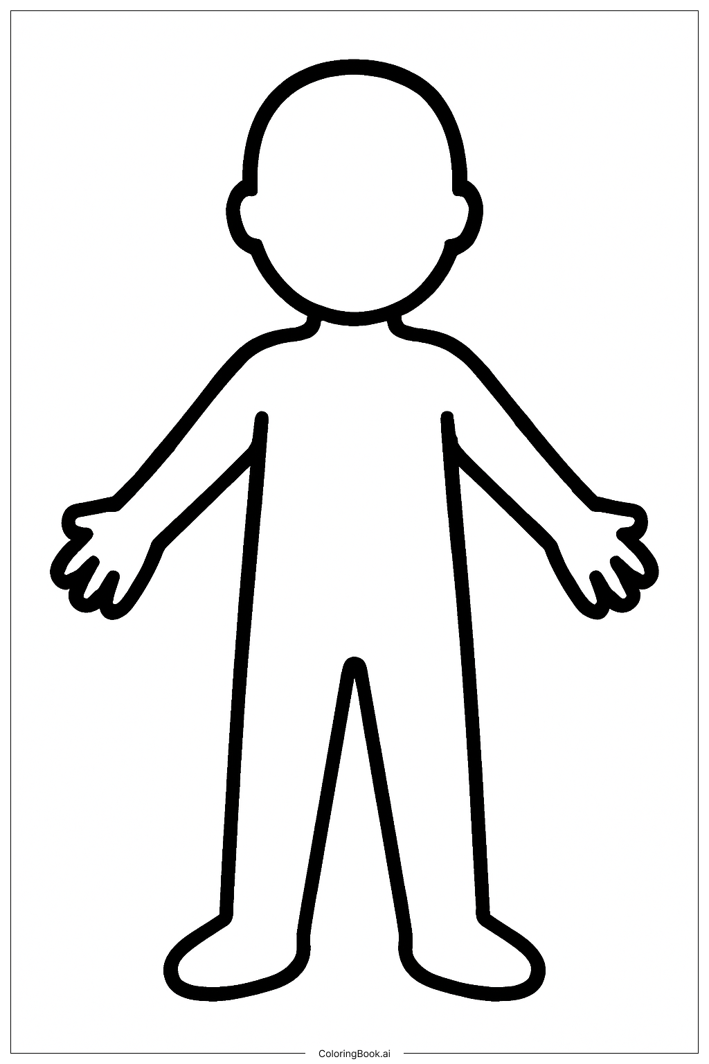 Human Body Outline Printable Free Human Body Outline Printable Free