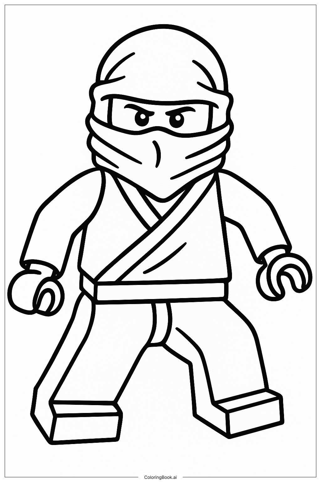  Lego Ninjago Lloyd The Green Ninja Ausmalseite 
