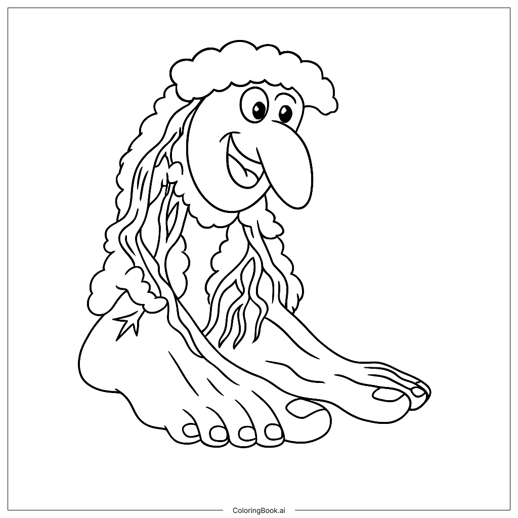  Brr Brr Patapim Smiling Coloring Page 