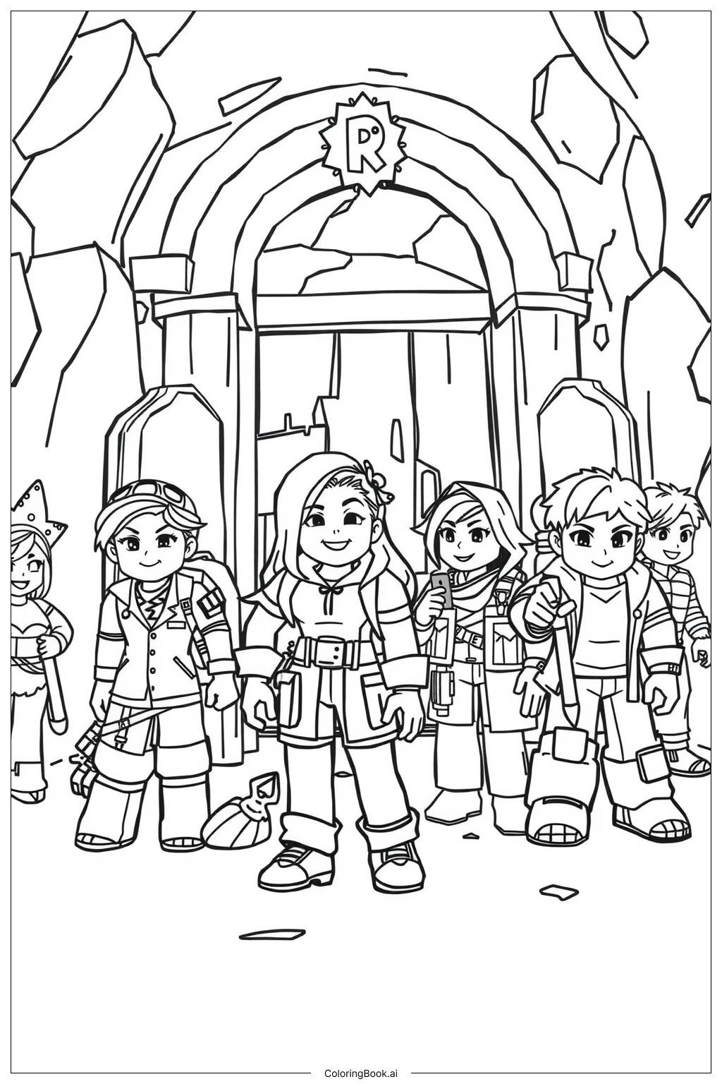 34 Roblox Coloring Pages Free PDF PNG Printables 