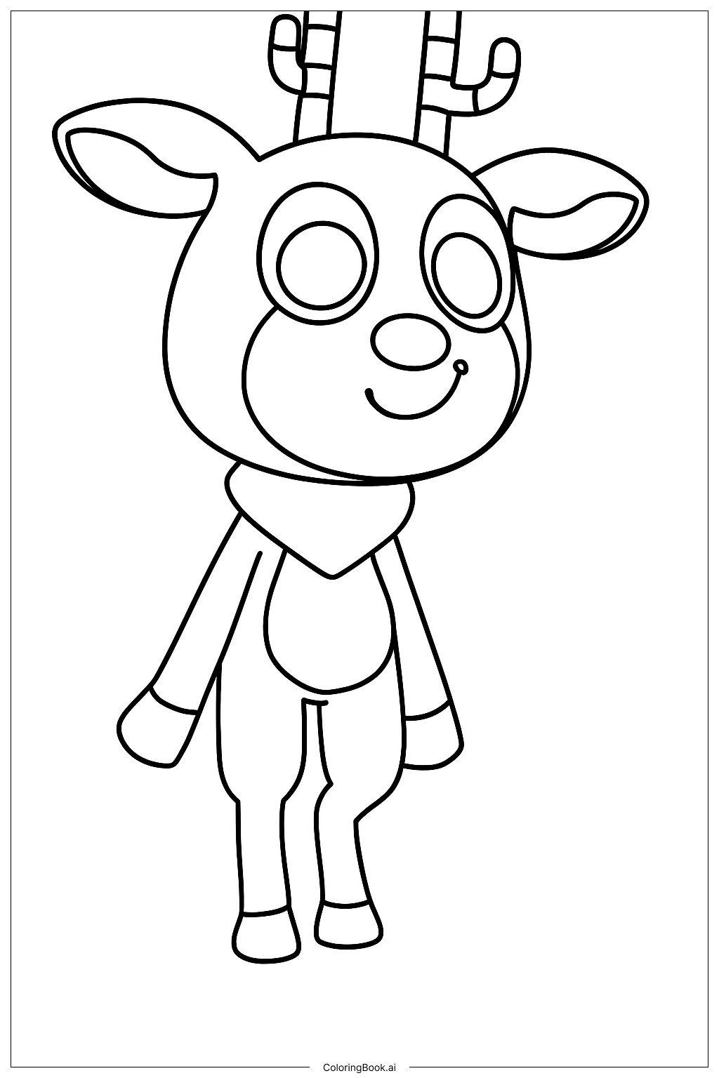Page de coloriage Rudie