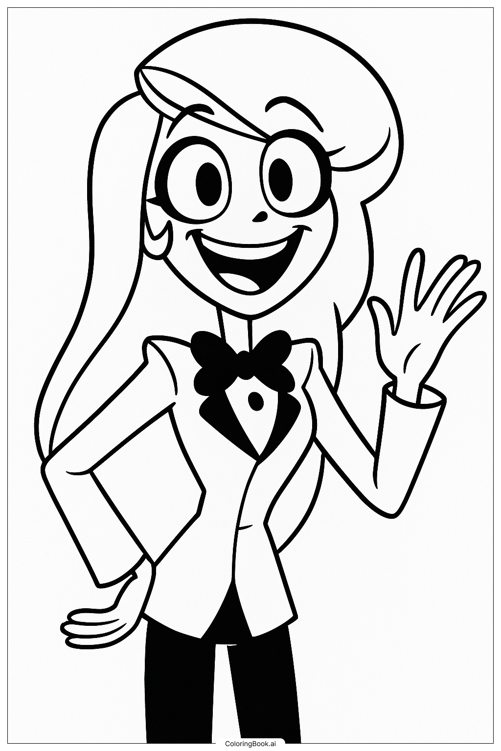 찰리, 해즈빈 호텔에 당신을 환영합니다 색칠공부 페이지