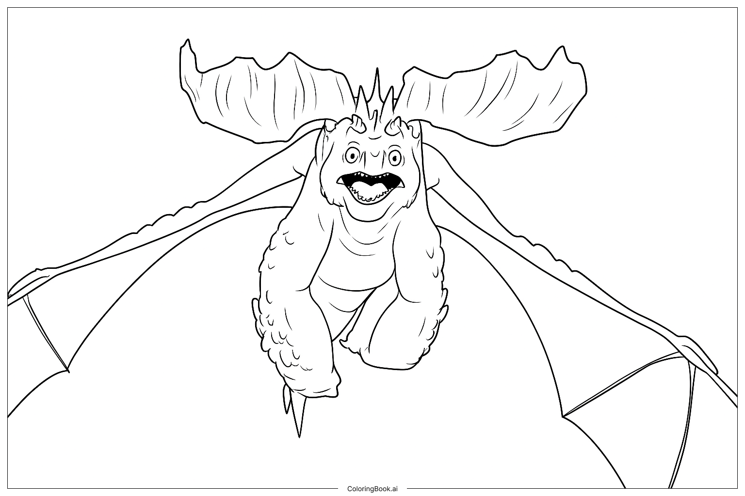  Page de coloriage Crimson Goregutter 