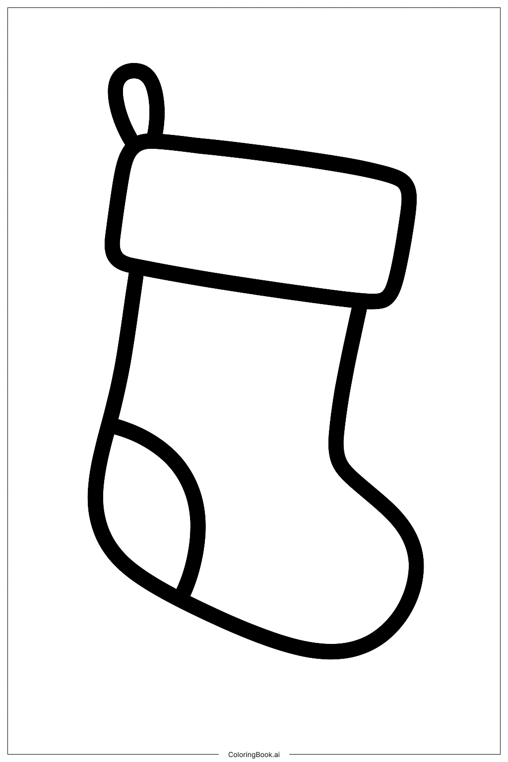 Simple Christmas Stocking