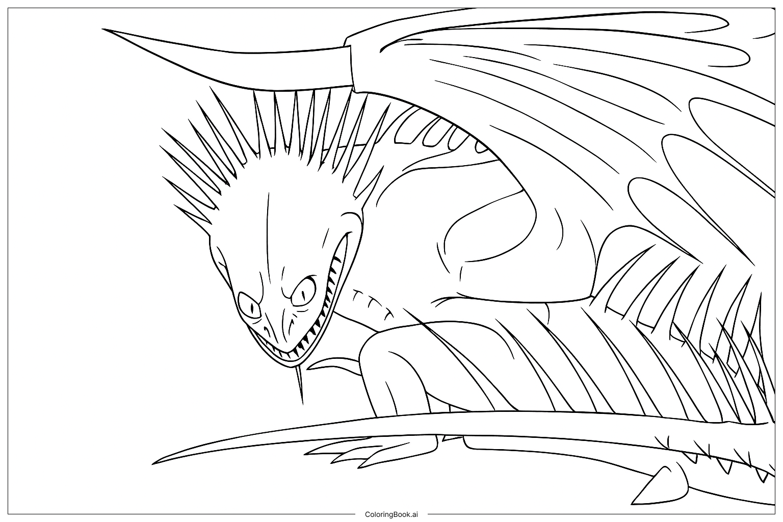 Page de coloriage Skrill