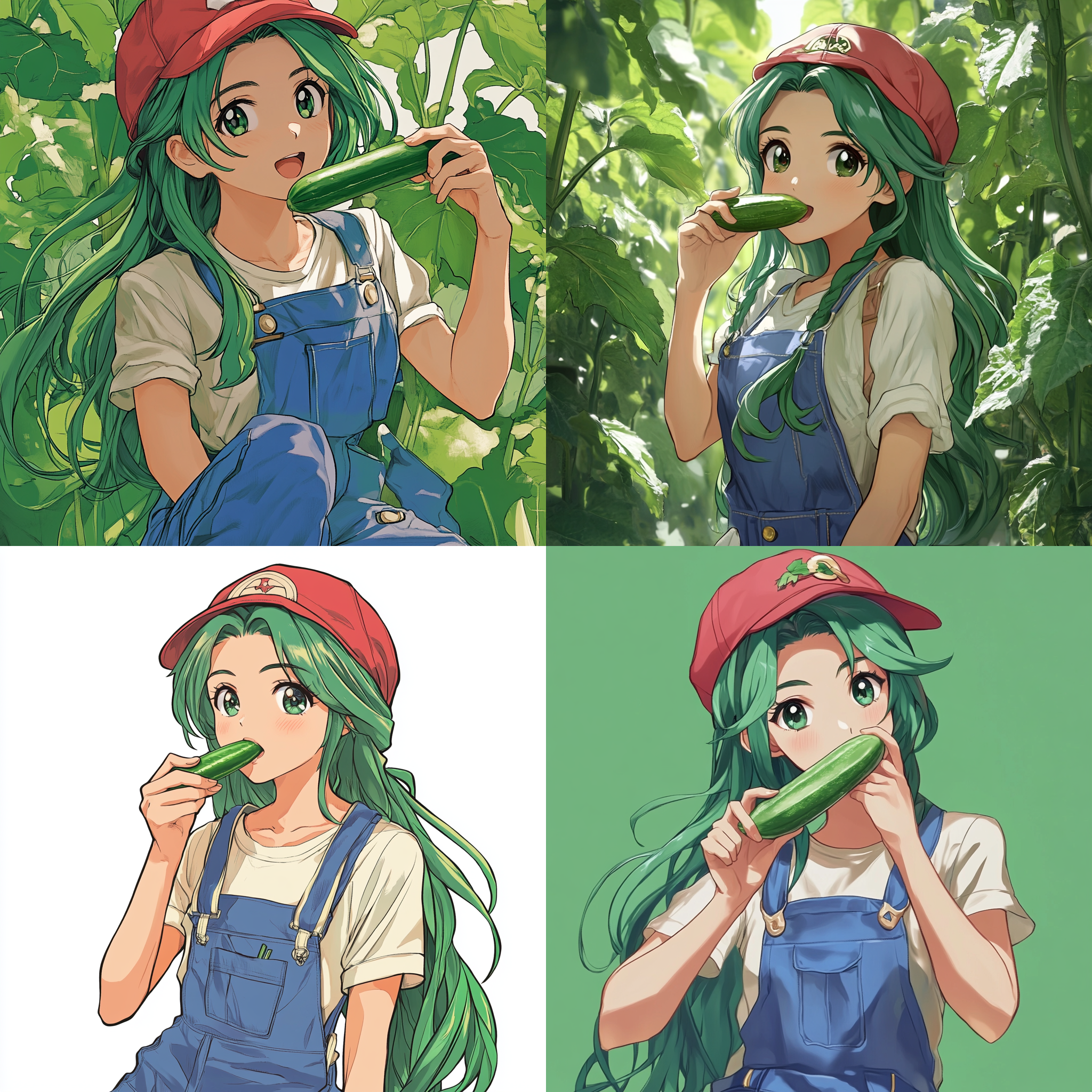 快樂的時刻：女孩帶著愉快的微笑享受美味的小點心