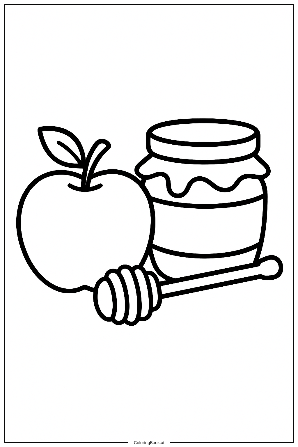  Shana Tova For Rosh Hashanah著色頁 