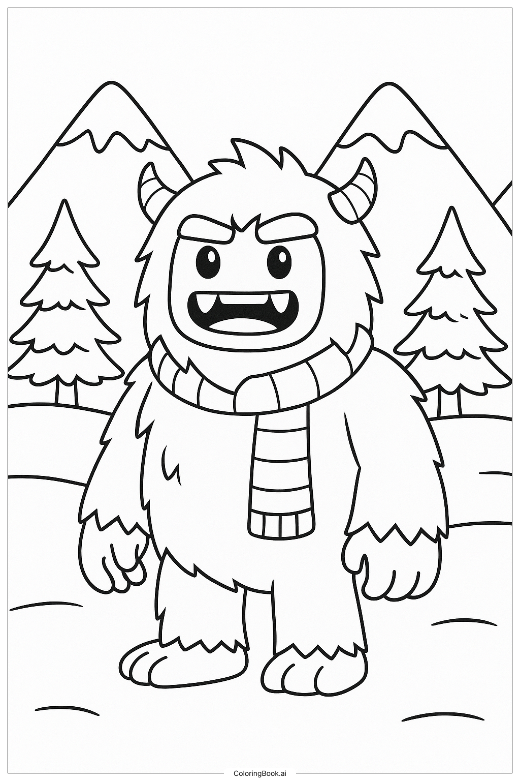 Le personnage Yéti de Blox Fruits