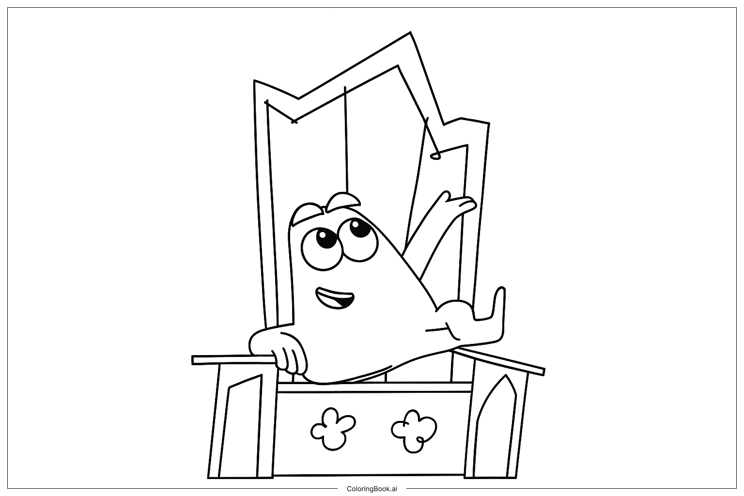  Purple In His Debut Episode Coloring Page 