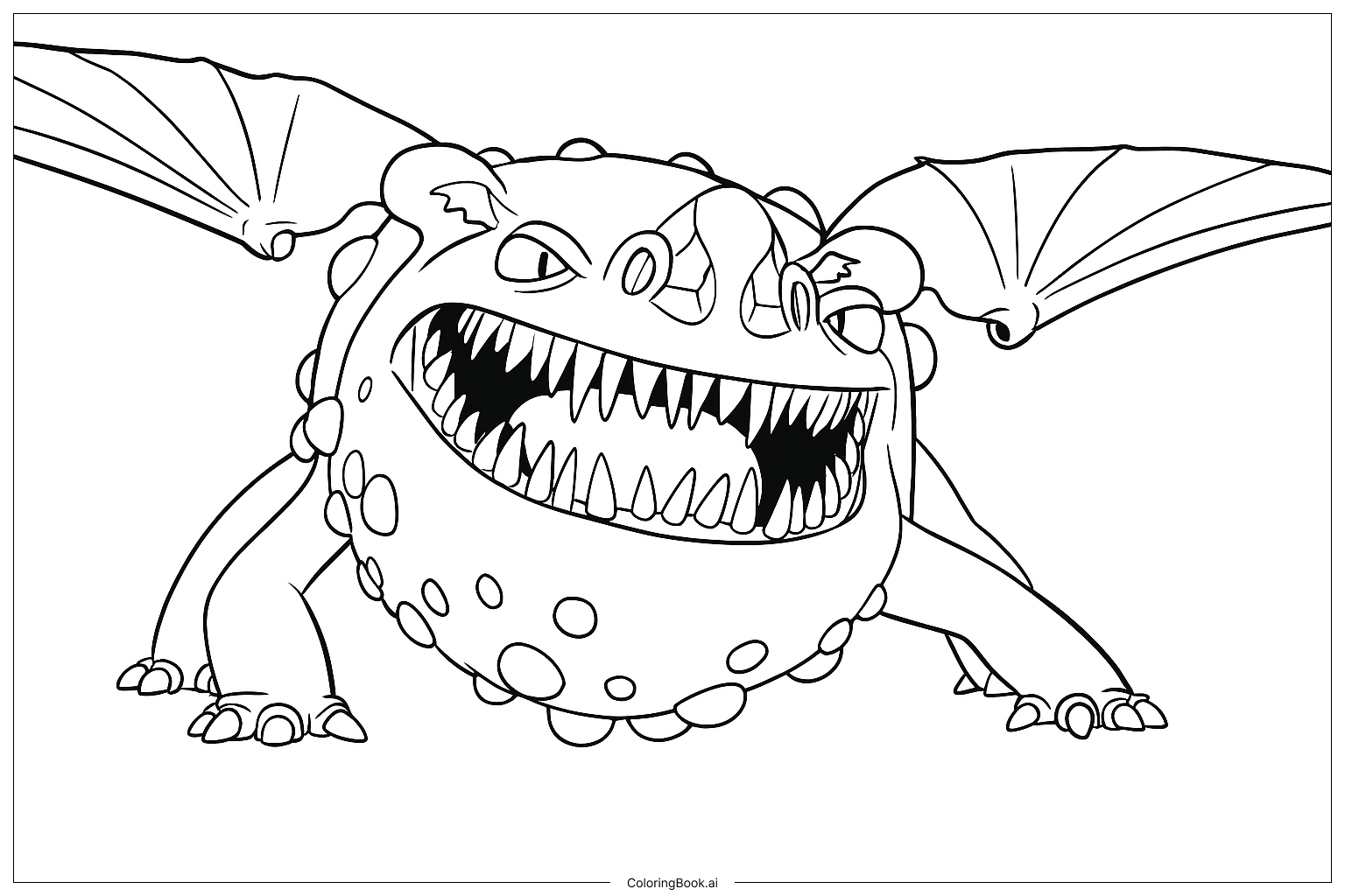 Page de coloriage Hotburple