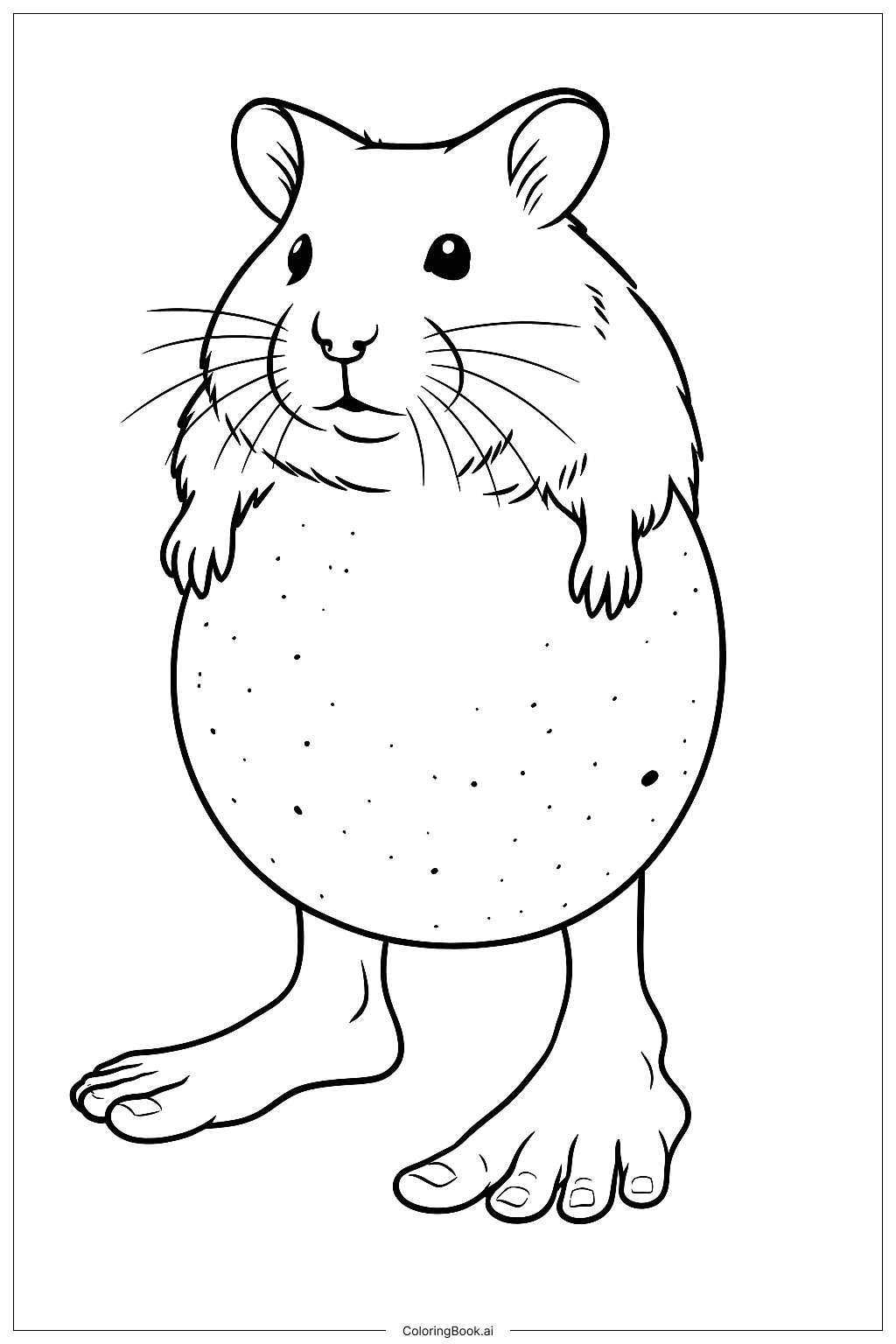  Pipi Potato Coloring Page 