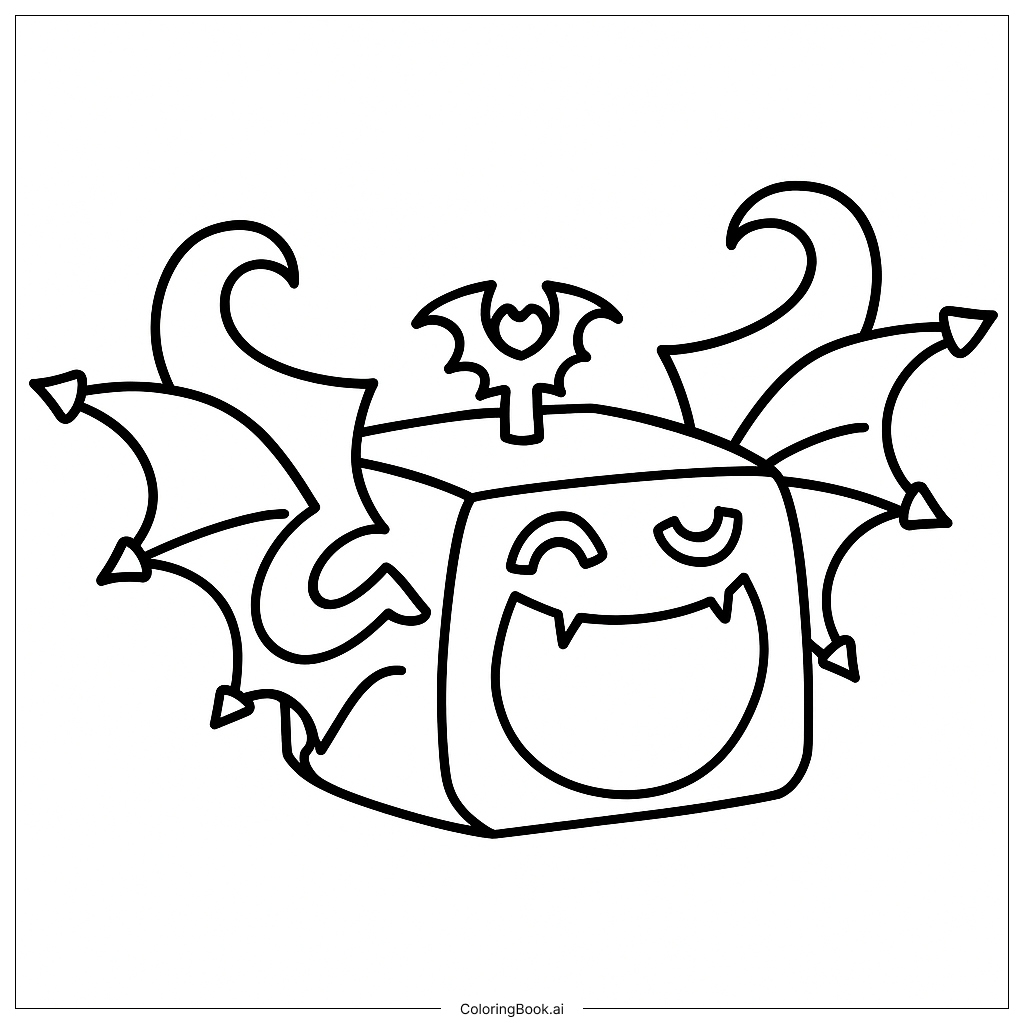 Shadow Coloring Page