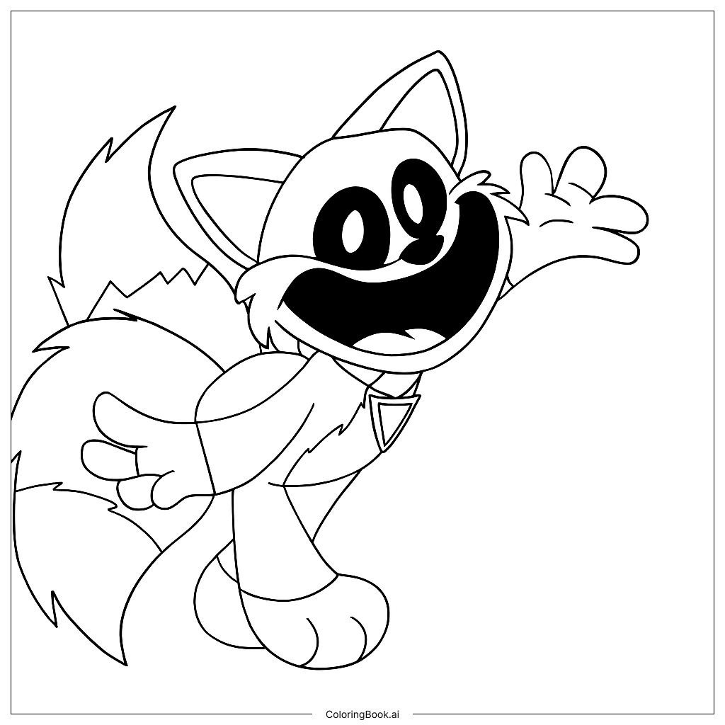 Página para colorir de FoxyLomar