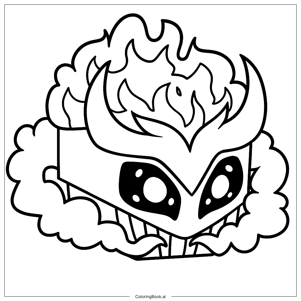 Gas Coloring Page