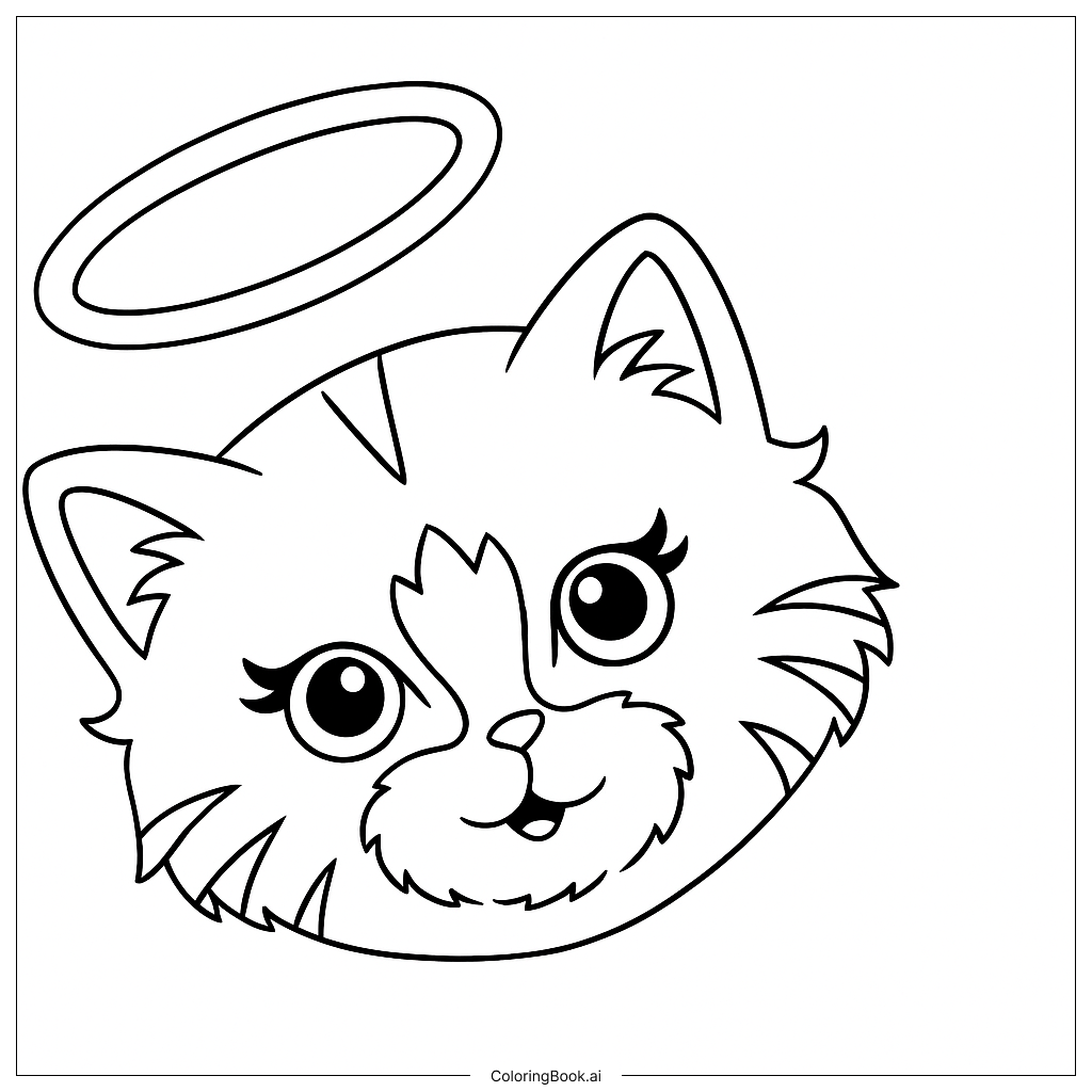  Page de coloriage Un cœur arc-en-ciel avec des ailes roses 