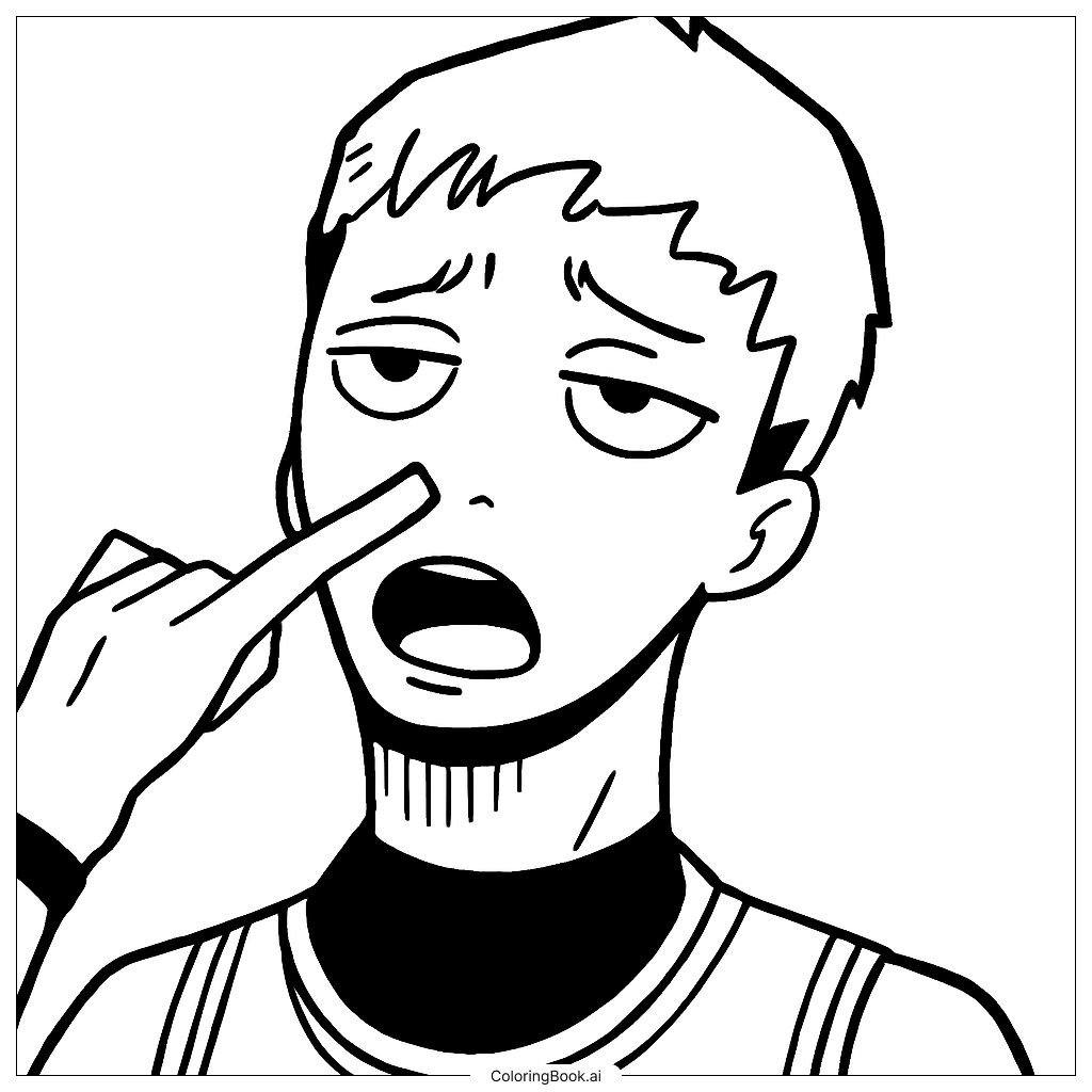 Yawara Banku填色页