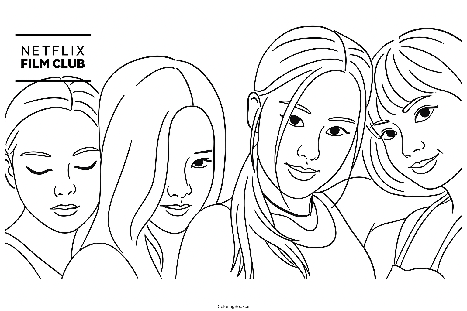 Close-up dos Quatro Membros do Blackpink