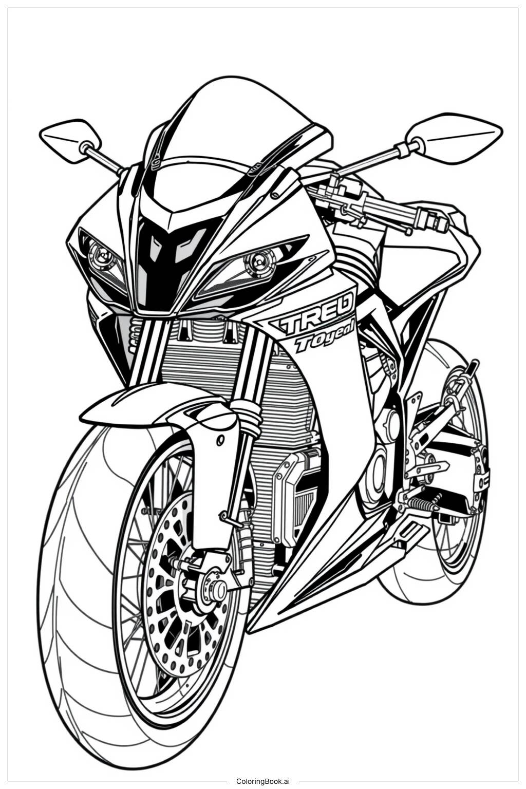 47 motorcycle coloring pages (Free PDF & PNG Printables)