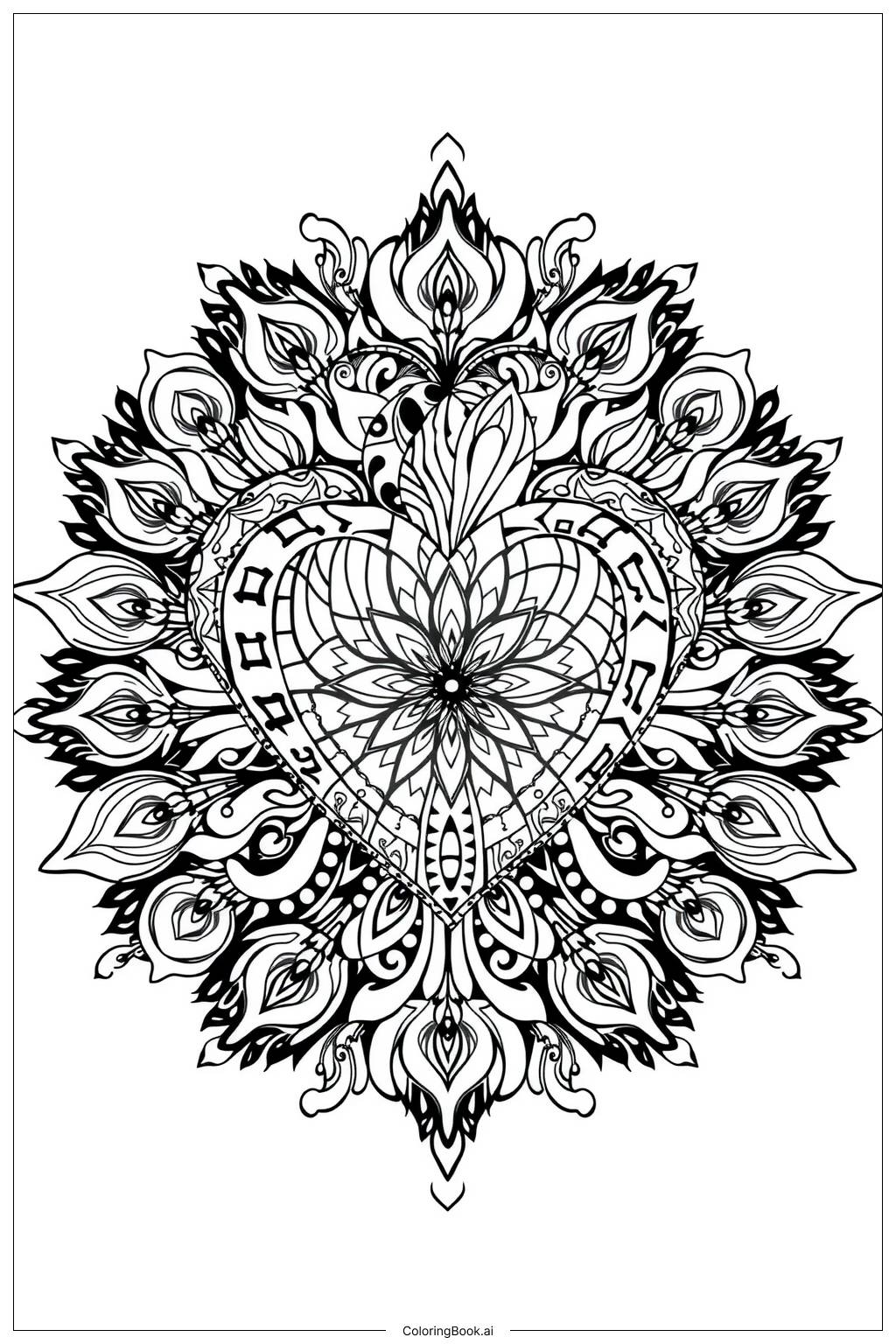  Heart And Rainbow Stars Dancing Coloring Page 